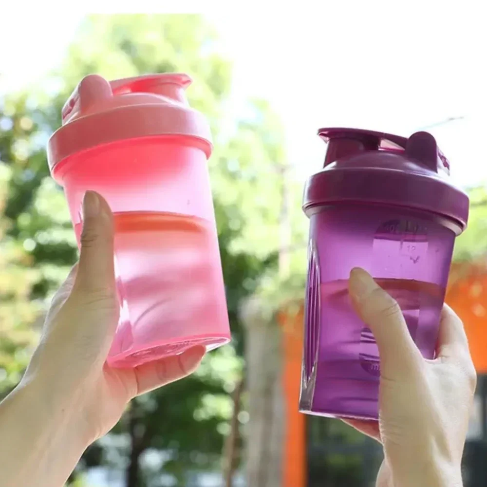 400ml Portable Plastic Drink C - огляд і ціна Protein Shaker Bottle