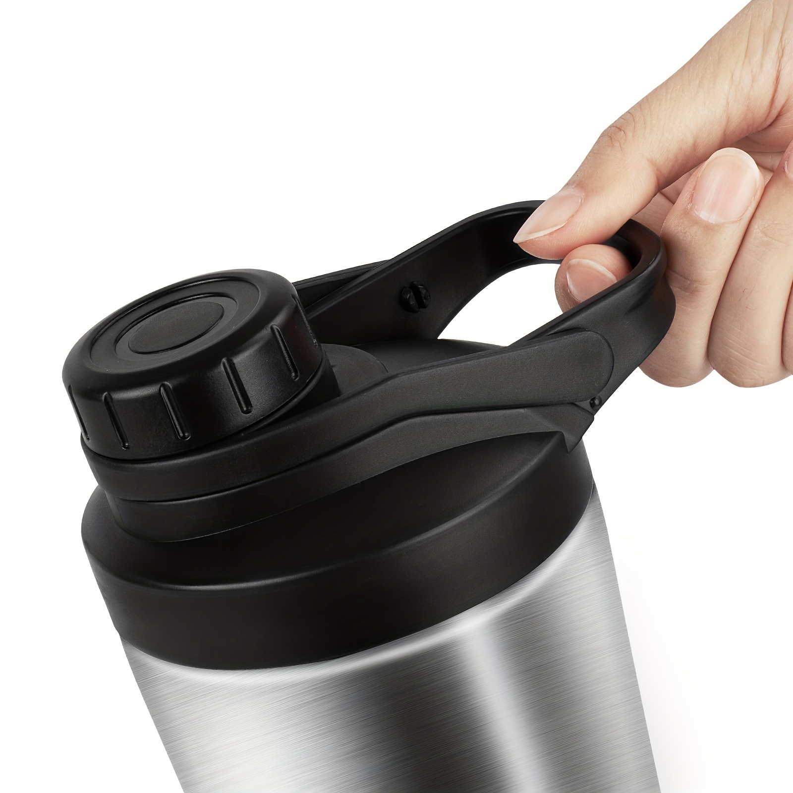 Portable 25oz Stainless Steel  - огляд і ціна Protein Shaker Bottle