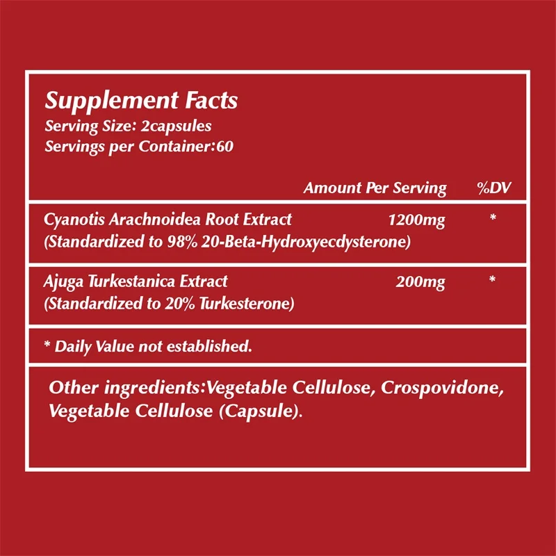 Beta Ecdysterone and Turkester - огляд і ціна Pre Workout Supplement