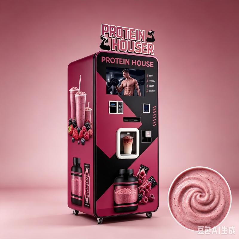 Protein Shake Vending Machine  - огляд і ціна Nutrition Fitness Gym