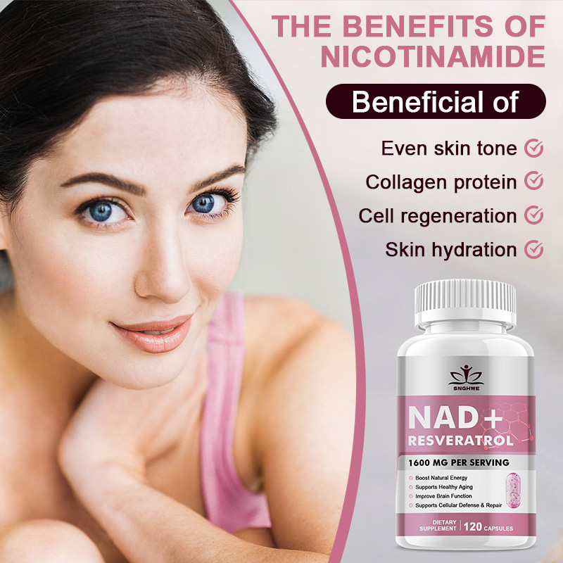 NAD+Resveratrol Supplements NA - огляд і ціна Resveratrol Capsule Anti Aging
